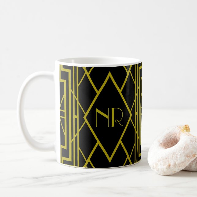 Mug Gatsbylike - noir (Avec donut)