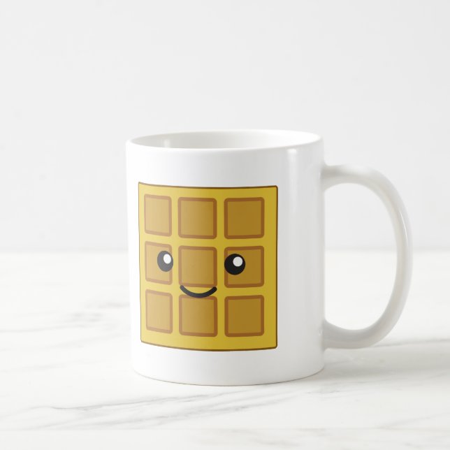 Mug Gaufre mignonne (Droite)