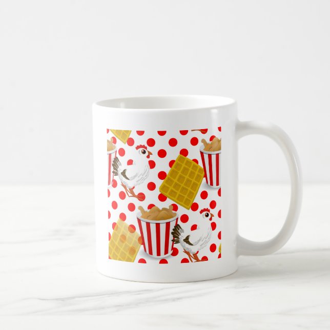 Mug gaufres de poulet (Droite)