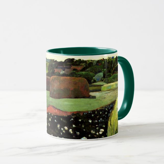 Mug Gauguin - Emballages en Bretagne, célèbre peinture (Devant droit)