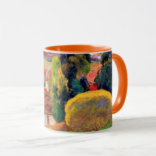 Mug Gauguin : Ferme bretonne, célèbre peinture