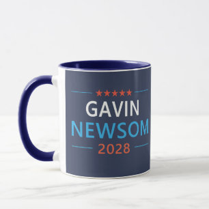Mug Gavin Newsom 2028 Pour Président