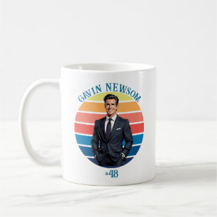 Mug Gavin Newsom Vintage #48