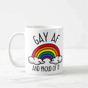 Mug GAY AF et fier de lui