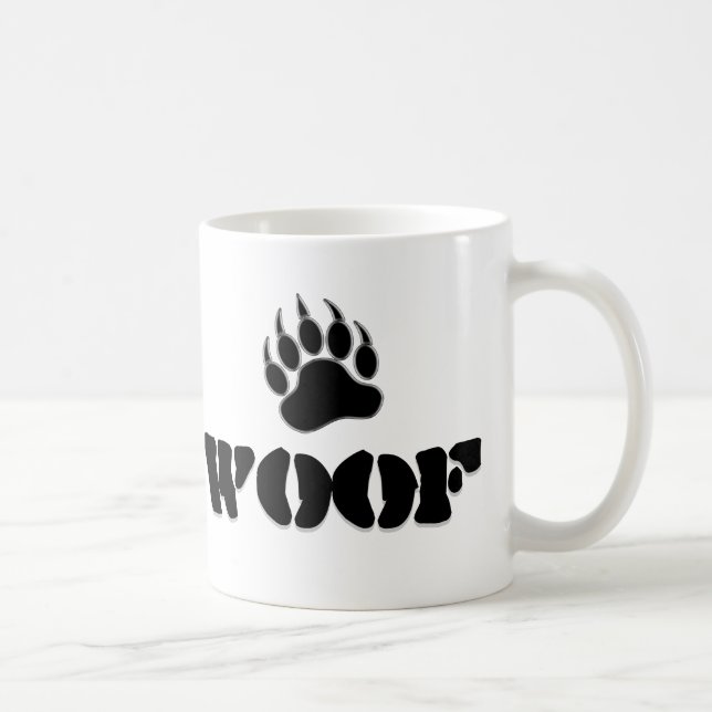 Mug Gay Bear Pride Bear Paw WOOF (Droite)