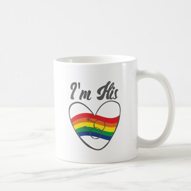 Mug Gay Couples LGBT I'm (Droite)