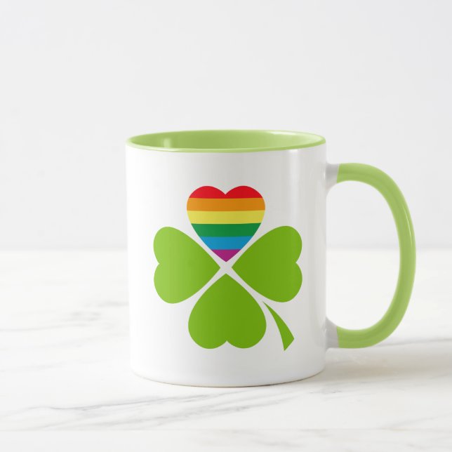 Mug Gay Lucky Clover (Droite)