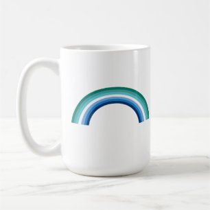 Mug Gay Masculin Arc-en-ciel Azur