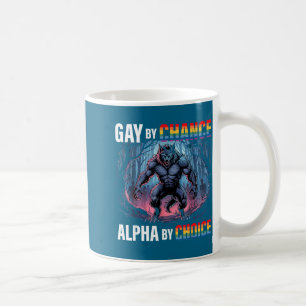 Mug Gay par hasard Alpha Choice Funny Wolf Alpha Lgbtq