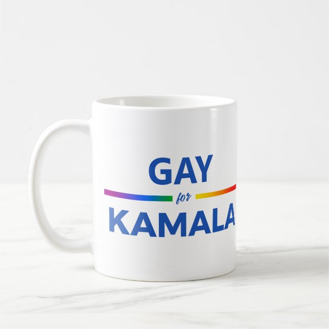 Mug Gay pour Kamala Harris (Gauche)