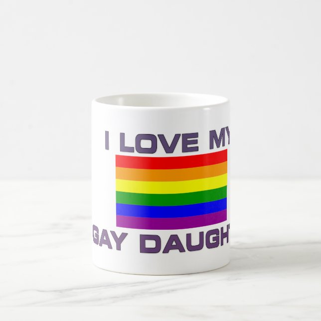 MUG GAY PRIDE J'AIME MA FILLE GAY (Centre)