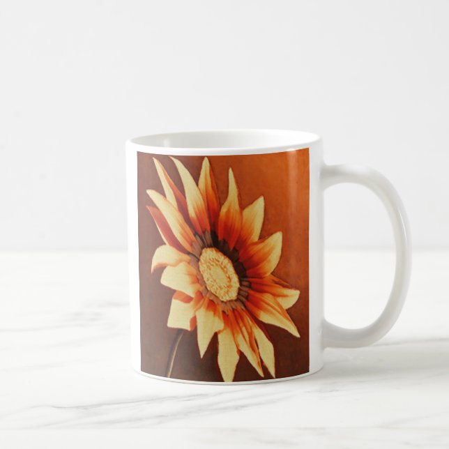Mug Gazania rouille (Droite)