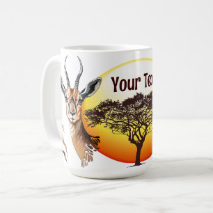 Mug Gazelle Antelope africaine animal sauvage