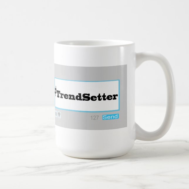 Mug Gazouillement Hashtag # avant-gardiste (Droite)