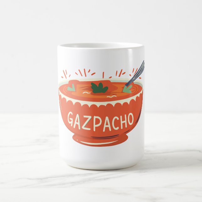 Mug Gazpacho Gastronomie : Bol Artistique pour l'âme (Centre)