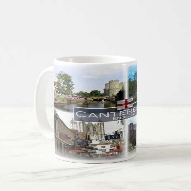 Mug GB England - Canterbury - (Devant gauche)
