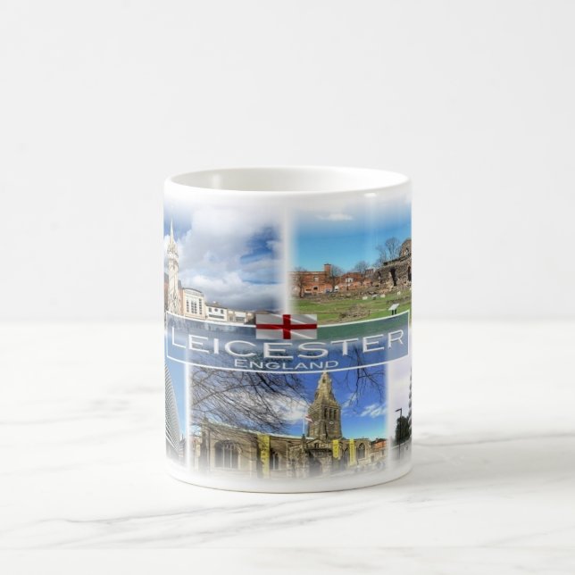 Mug GB England - Leicester - (Centre)