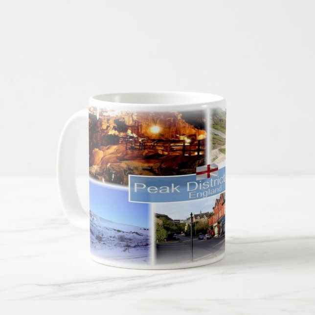 Mug GB England - The Peak District N. Park - (Devant gauche)