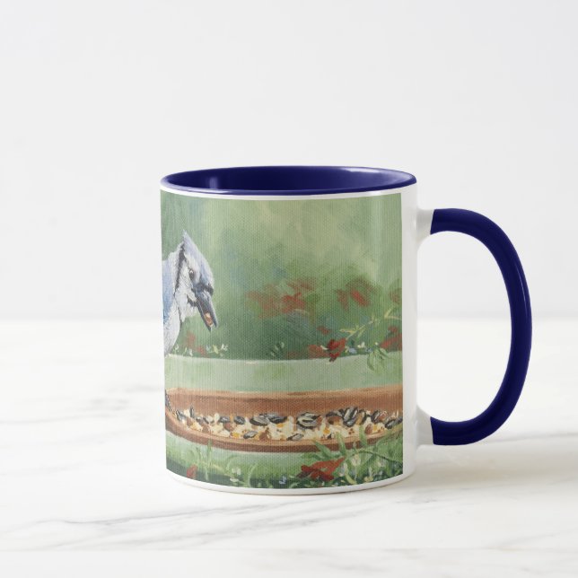 Mug Geai 0481 bleu au conducteur (Droite)