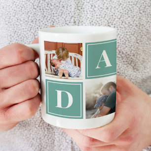 Mug géant personnalisé Collage de photos Dada