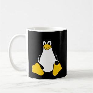 Mug Geek Nerd Linux Tux Penguin Open Source