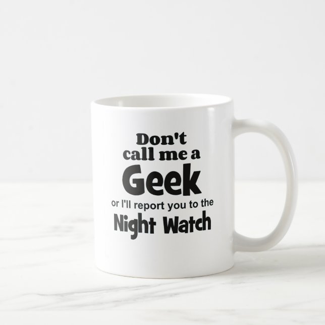 Mug Geek Night Watch bf (Droite)