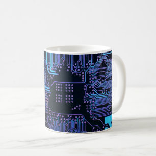 Mug Geek Sortie carte de circuit électronique Nerd PCB