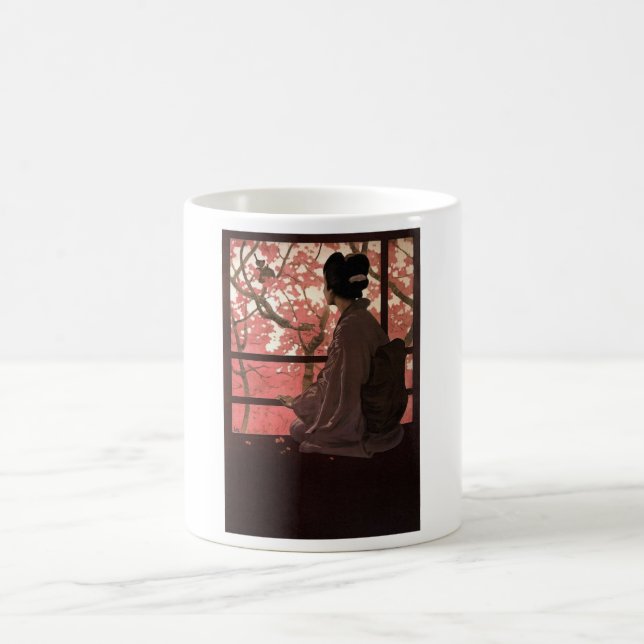 MUG GEISHA DE FLEURS DE CERISIER (Centre)