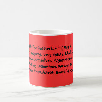 Mug GÉMEAUX - le ~ de bavard (21 mai - 20 juin)…