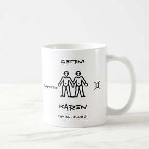 Mug Gémeaux personnalisés