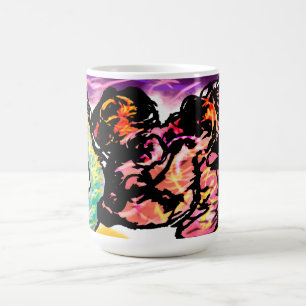 Mug Gemme de axolotl rose