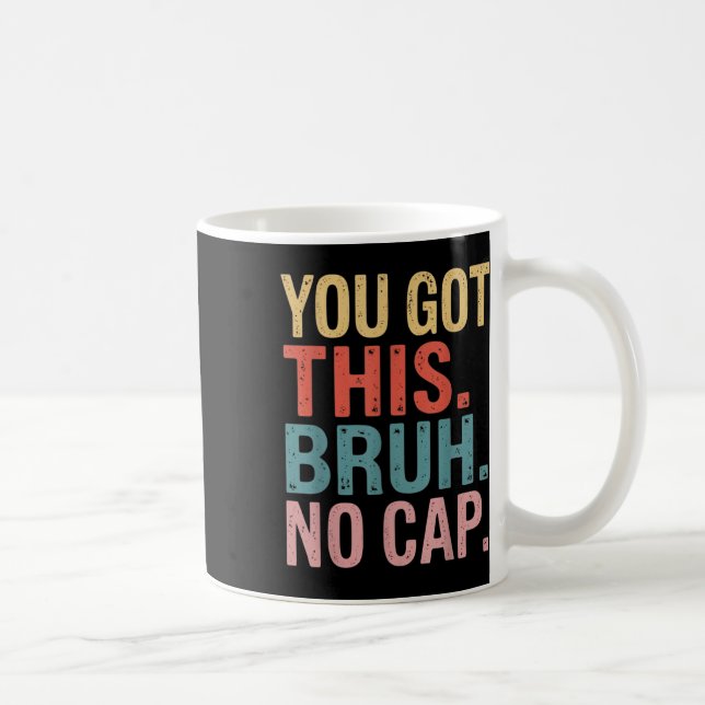 Mug Gen Z Bruh Enseignants De La Journée De Test Vous  (Droite)