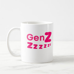 Mug Gen Zzzzz – Humour de Gen Z Endormi