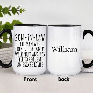 Mug Gendre personnalisé