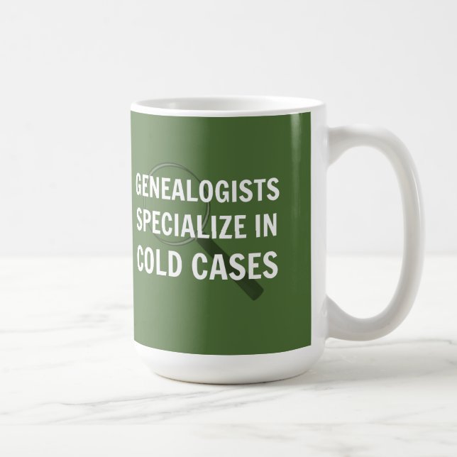 Mug généalogique (vert) (Droite)