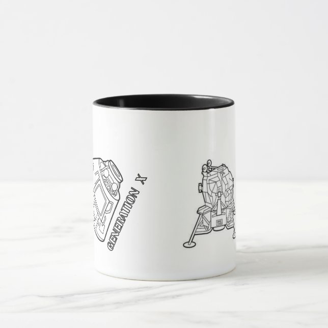 Mug Génération X Apollo 11 (Centre)