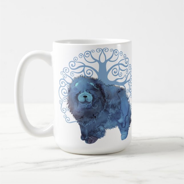 Mug GÈNES FADÉS SOL ARBRE DE VIE des deux côtés (Gauche)