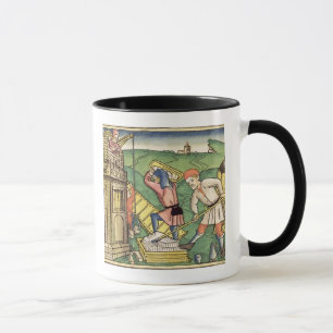Mug Genèse 11 1-9 construisant la tour de Babel, de t
