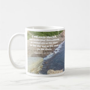 Mug Genèse 22:17 La Bénédiction de Dieu sur Ocean Shor