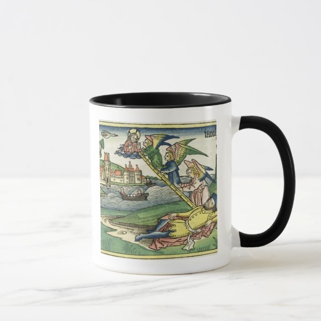 Mug Genèse 28 l'échelle de 10 Jacob, de 'Nuremberg (Droite)