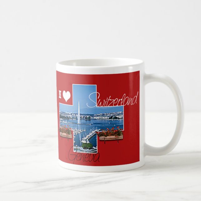 Mug Genève - Mug, Coupe (Droite)