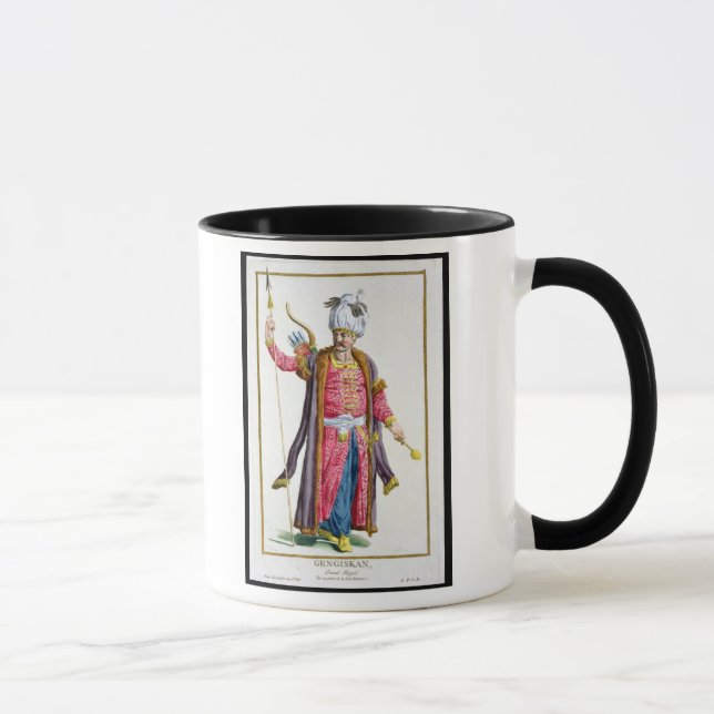 Mug Genghis Khan (c.1162-1227) de 'DES Estam de (Droite)