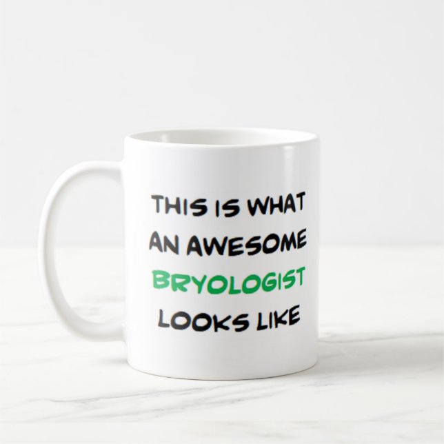 Mug génial bryologue (Gauche)