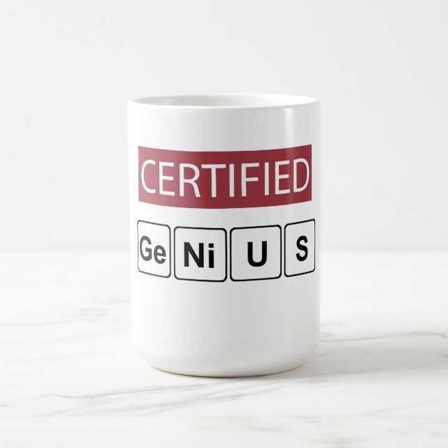 Mug Génie certifié (Centre)