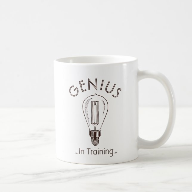 Mug Génie dans l'ampoule d'antiquité de formation (Droite)