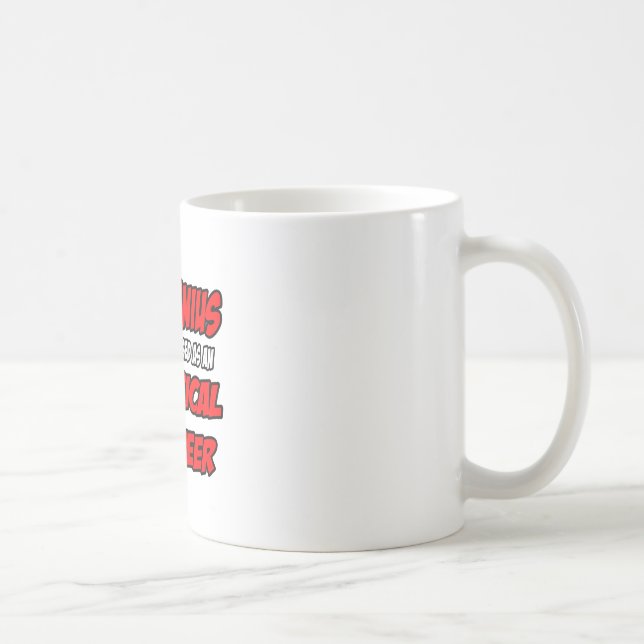 Mug Génie du mal...Ingénieur électrique (Droite)