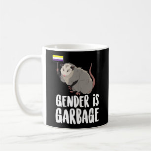 Mug Genre Est Garbage Genderfluide Non Binary Possum