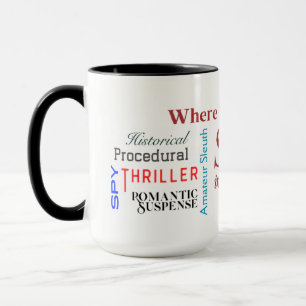Mug Genres de crime de fiction