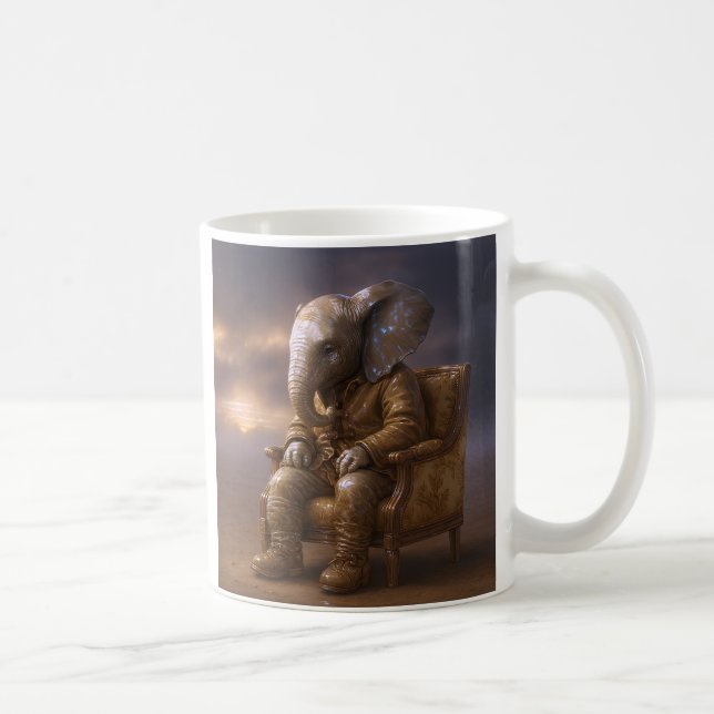 Mug Gentleman Éléphant (Droite)
