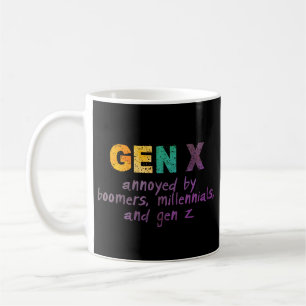 Mug GenX : ennuyé par tout le monde